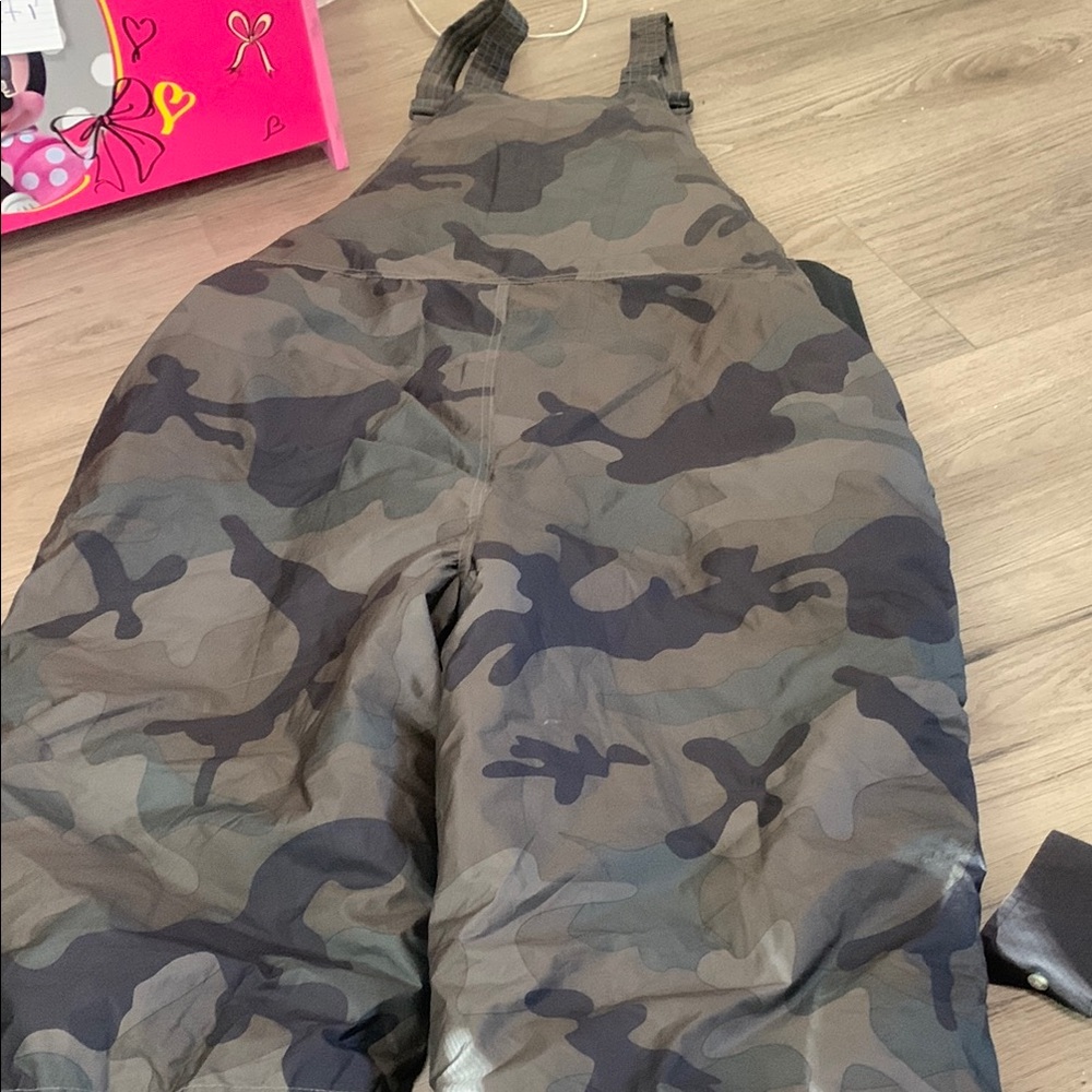 Snow boarding bib Camouflage Overalls